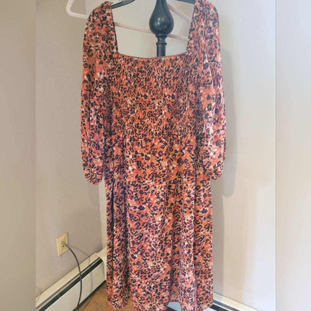 XXL midlegth Long sleeve dress